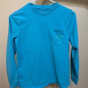 Vineyard Vines Turquoise Long Sleeve Tee